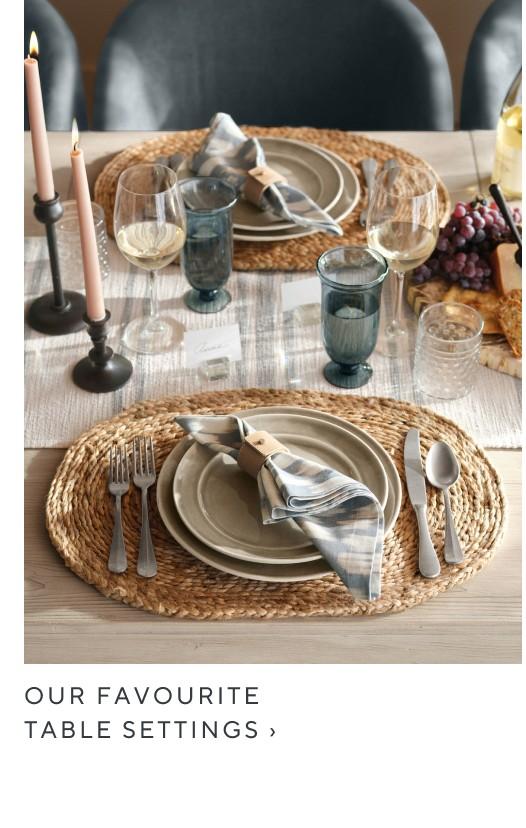 Our Favourite Table Settings